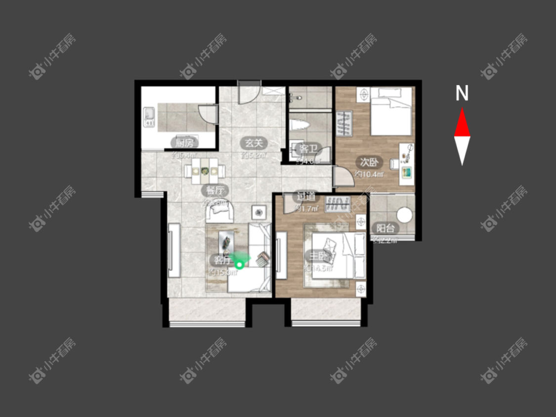 常州青山湾南区在租房源_小牛看房