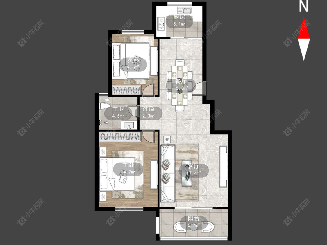 紫云苑房源户型图 常州紫云苑在售二手房源户型图_小牛看房