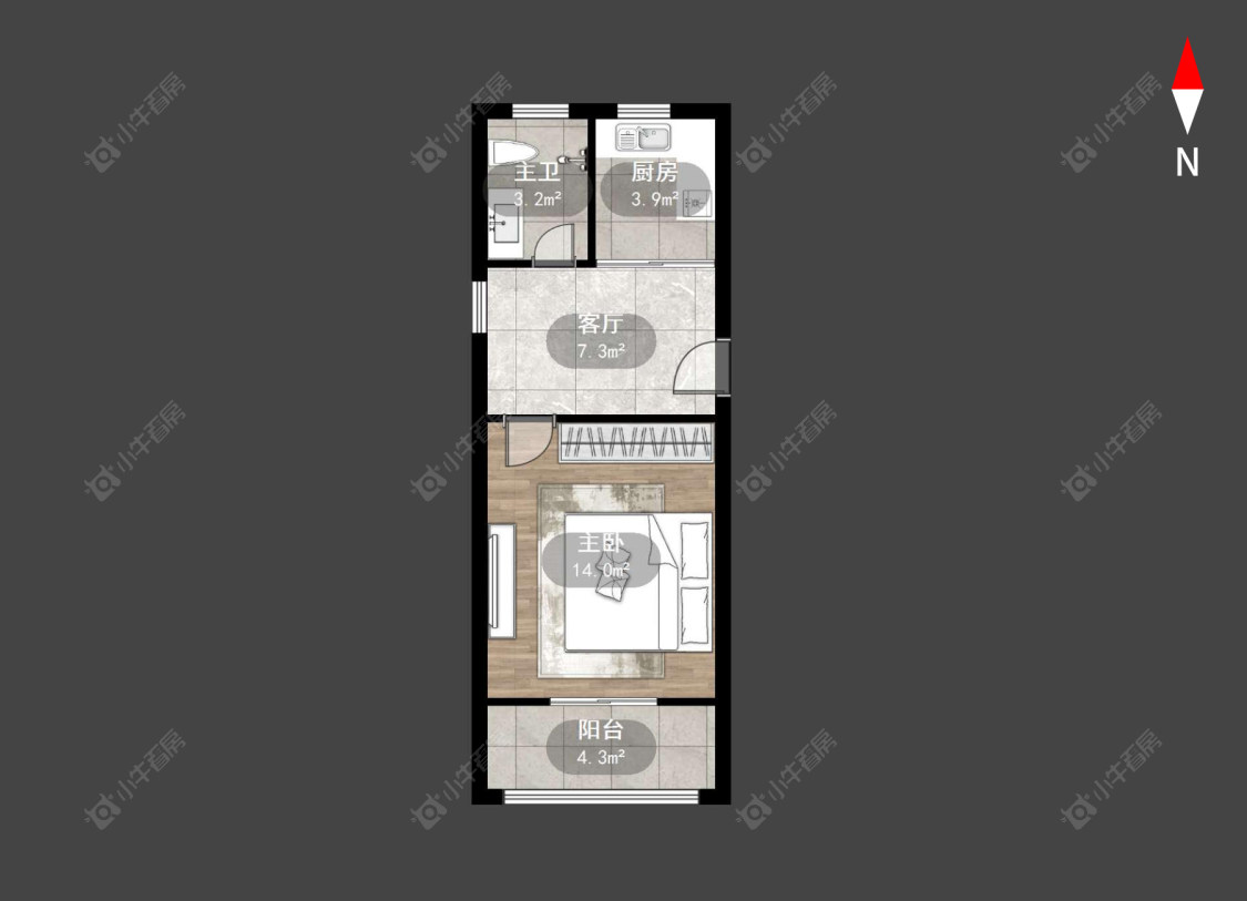 斜桥巷房源户型图 常州斜桥巷在售二手房源户型图_小牛看房