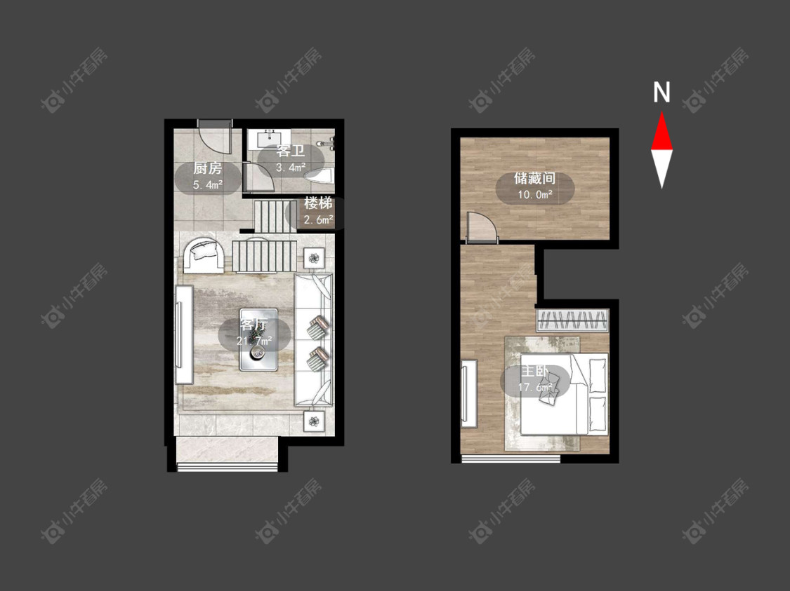 常州港龙尚层在售二手房源户型图_小牛看房