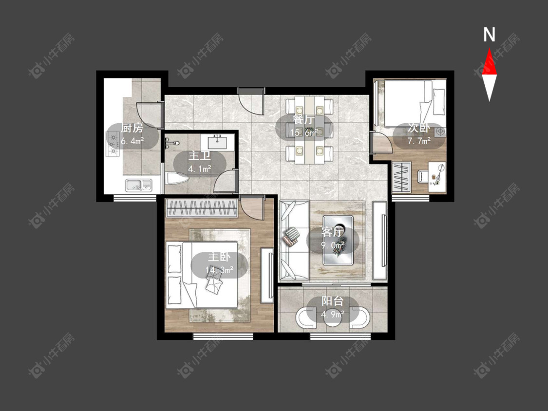 弘阳上城房源户型图 常州弘阳上城在售二手房源户型图_小牛看房
