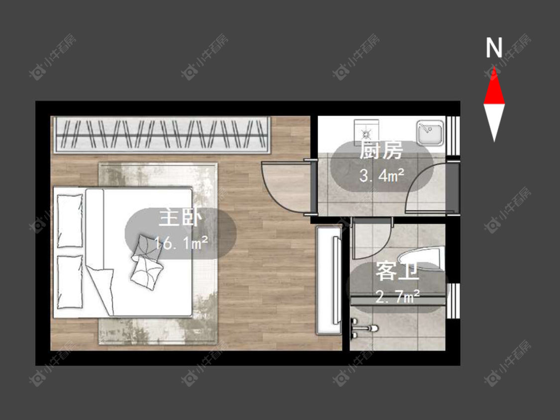 常州翰林雅居花苑在售二手房源户型图_小牛看房