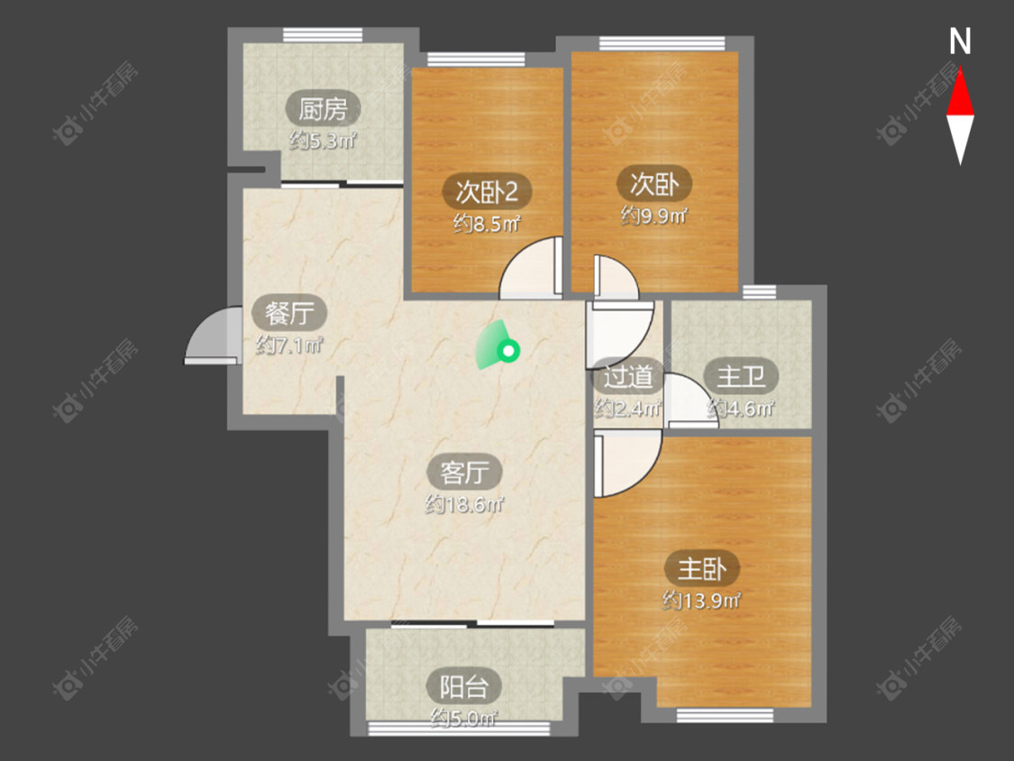香溢紫郡二期房源户型图 常州香溢紫郡二期在售二手房源户型图_小牛看房