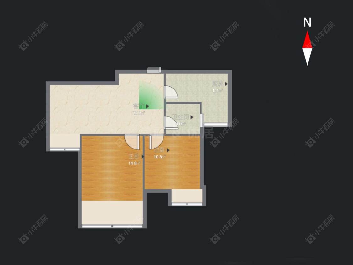 世茂香槟湖一期房源户型图 常州世茂香槟湖一期在售二手房源户型图_小牛看房