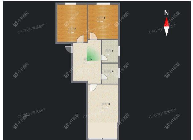 常州勤业五村租房_勤业五村2室2厅房源出租