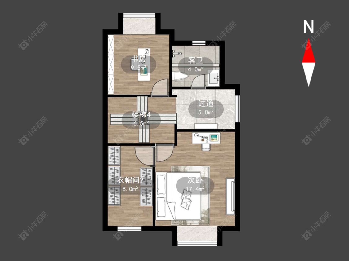 常州东渡海派青城在售二手房源户型图_小牛看房