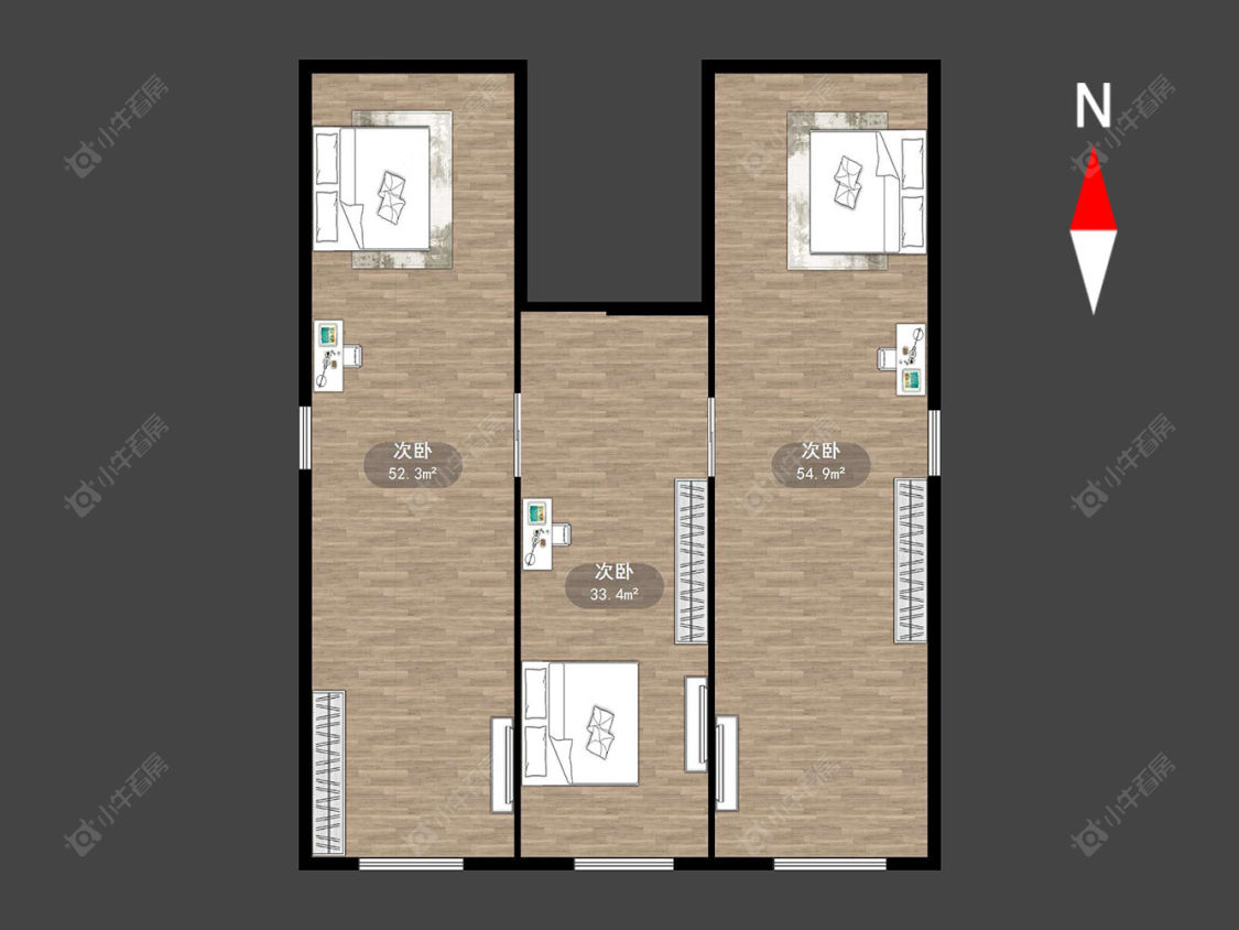 常州卫星新村在售二手房源户型图_小牛看房