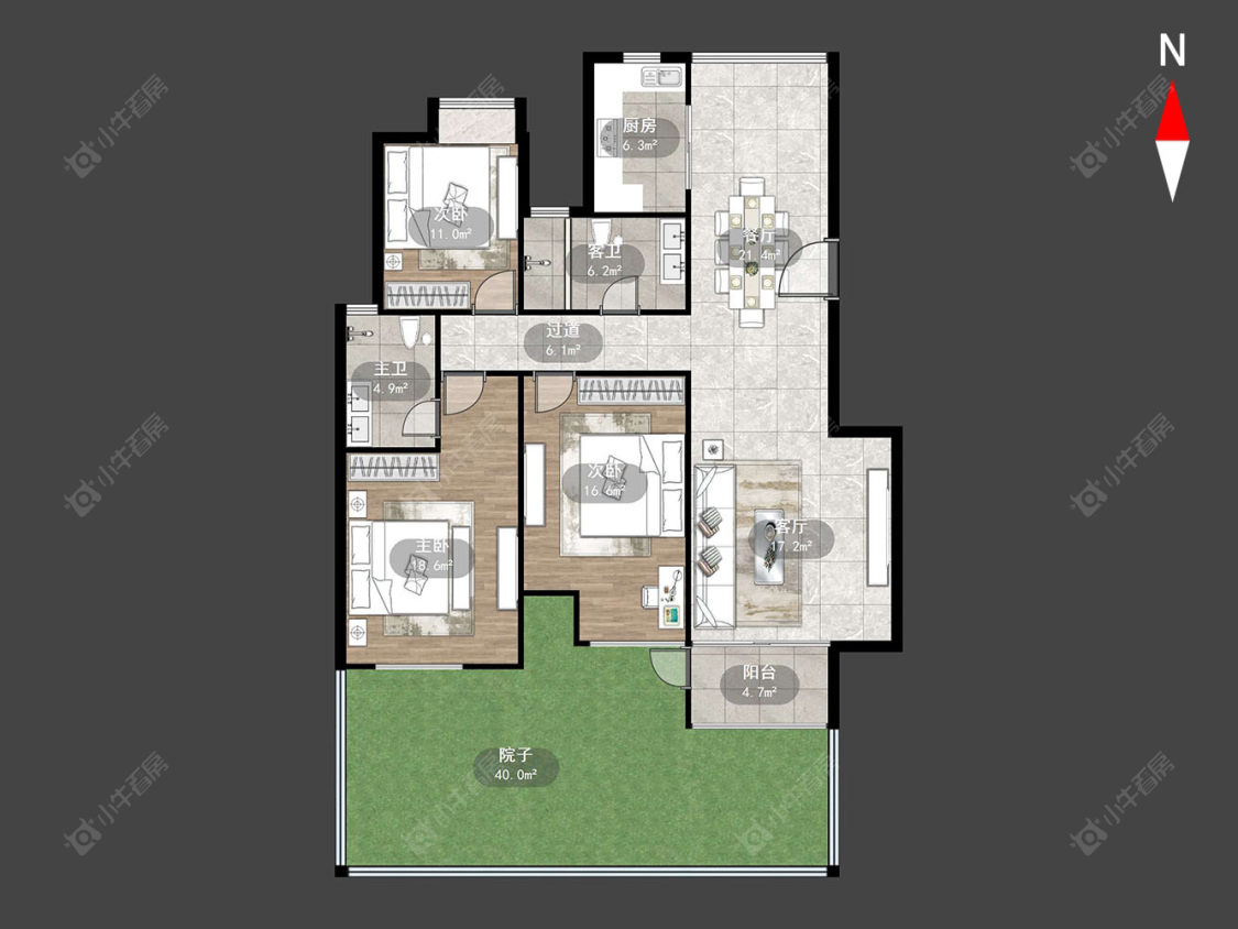 阳湖名城房源户型图 常州阳湖名城在售二手房源户型图_小牛看房