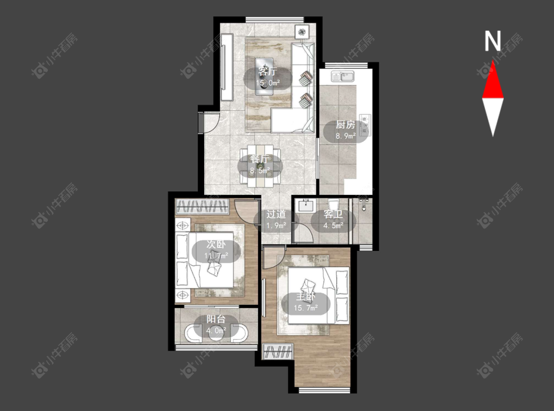 怡枫苑房源户型图 常州怡枫苑在售二手房源户型图_小牛看房