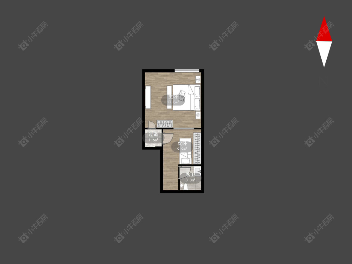 富邦广场房源户型图 常州富邦广场在售二手房源户型图_小牛看房