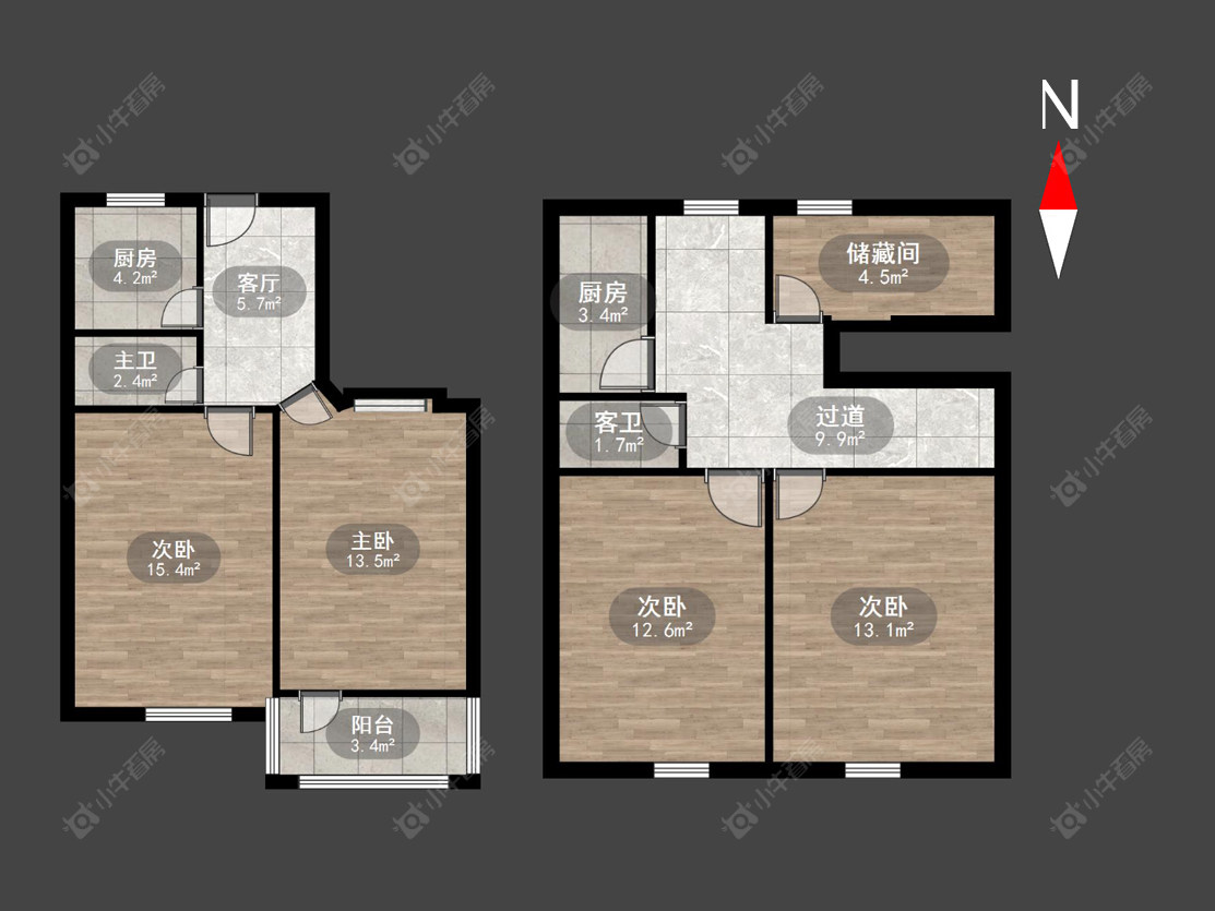 清凉新村房源户型图 常州清凉新村在售二手房源户型图_小牛看房