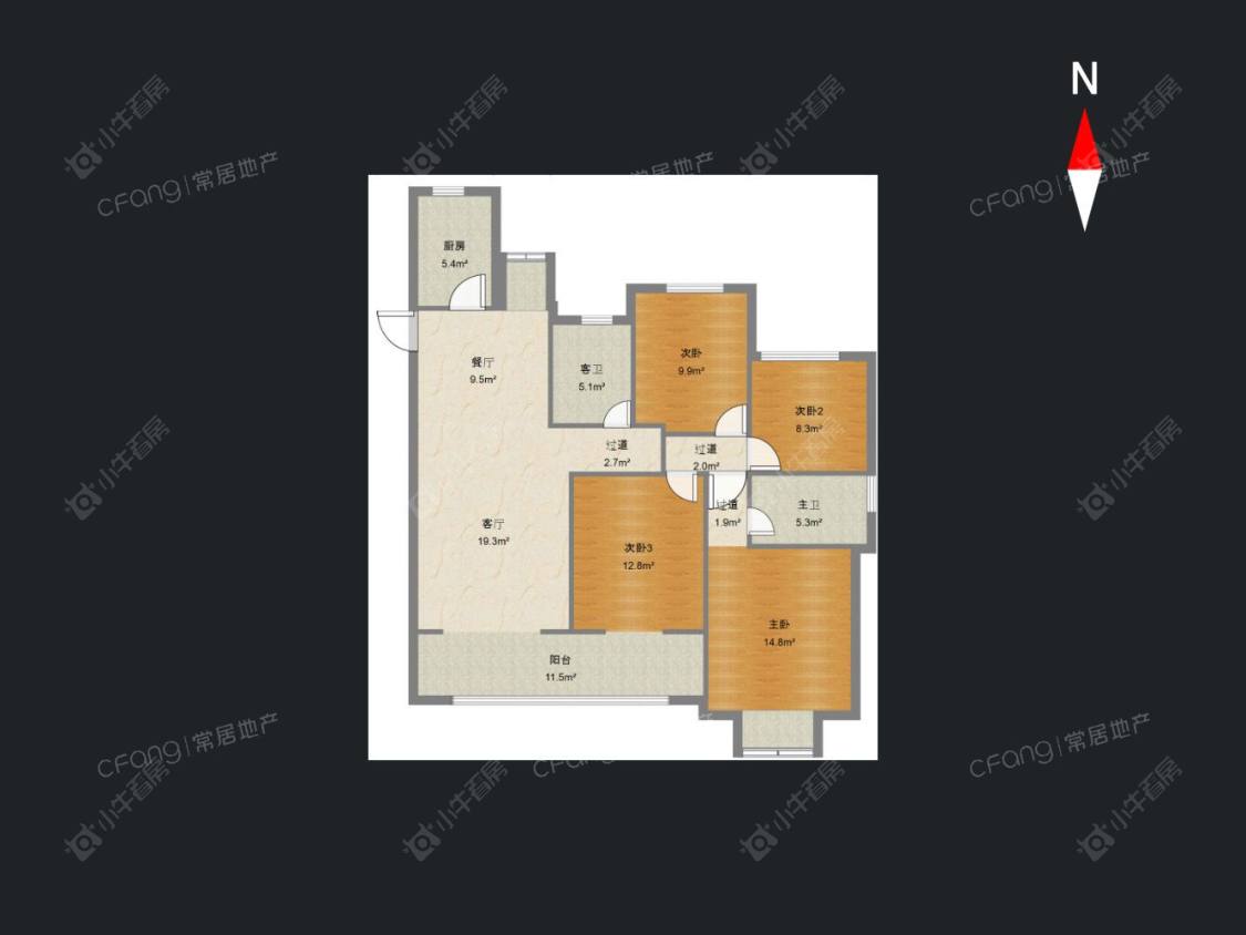 常州路劲城市印象租房房源封面图