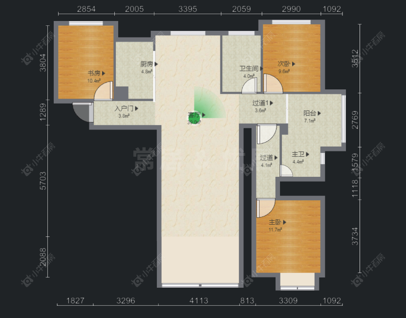 红星国际广场房源户型图 常州红星国际广场在售二手房源户型图_小牛看房