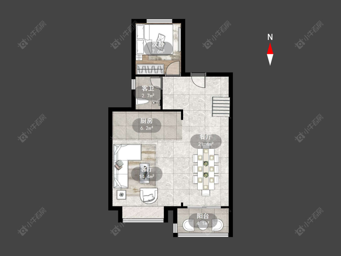 常州奥山悦湖新著在售二手房源户型图_小牛看房