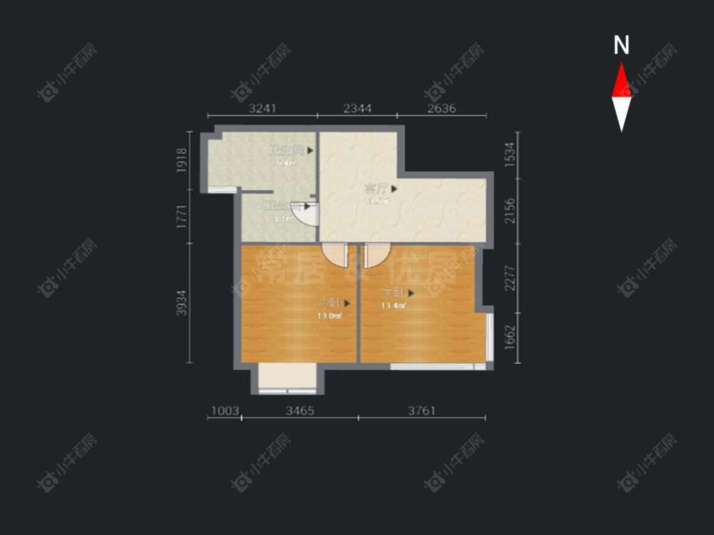 常州星鑫家园二期在售二手房房源户型图_小牛看房