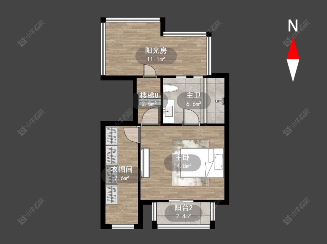 常州东渡海派青城在售二手房源户型图_小牛看房