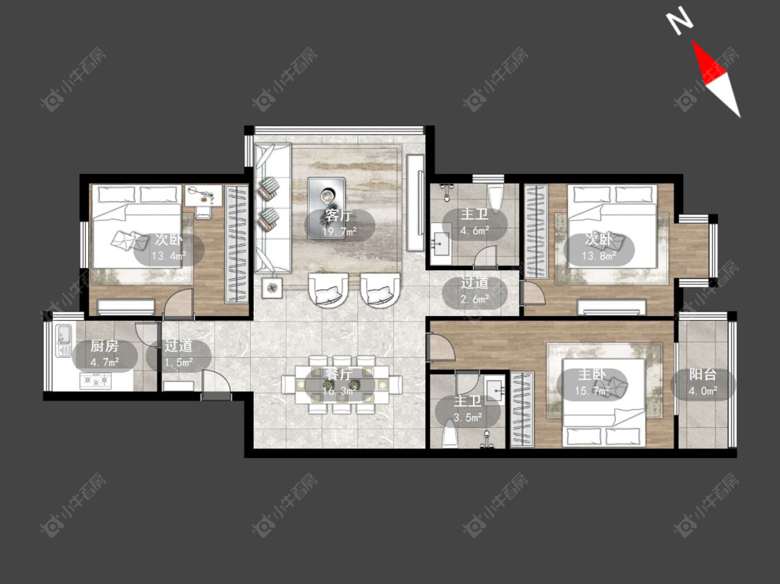 常州早科坊大厦在售二手房源户型图_小牛看房