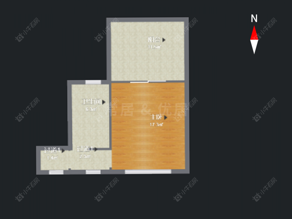 常州龙湖龙誉城别墅区在售二手房房源户型图_小牛看房