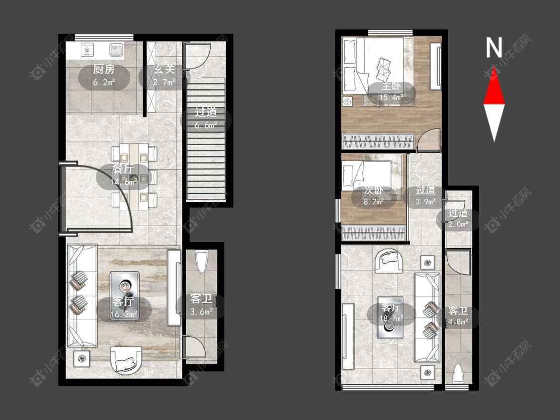 常州朱家村(钟楼五星)在售二手房源户型图_小牛看房