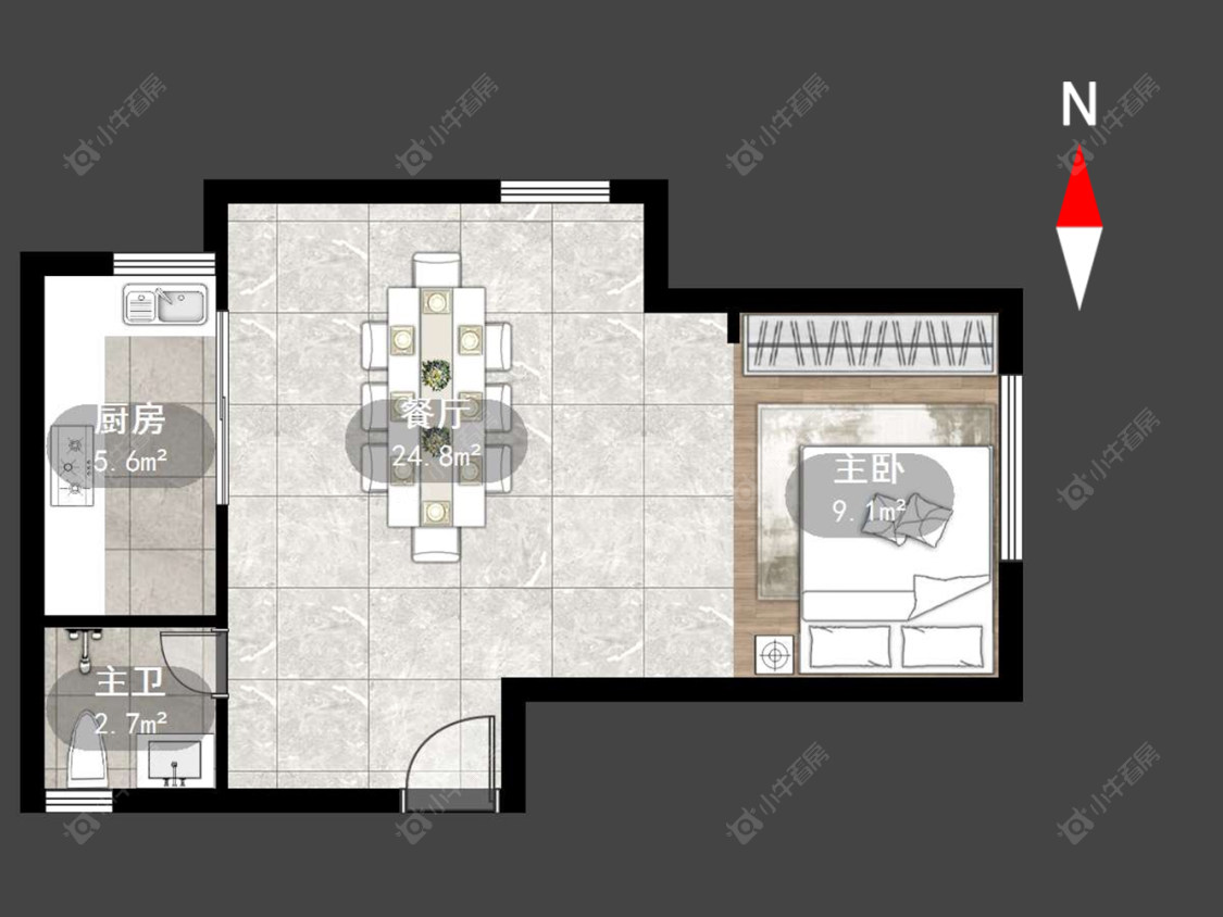常州龙城福第在售二手房源户型图_小牛看房