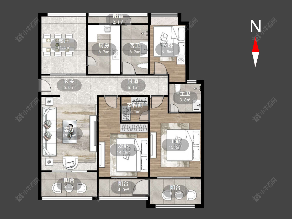 常州银河湾明苑一期在售二手房源_小牛看房