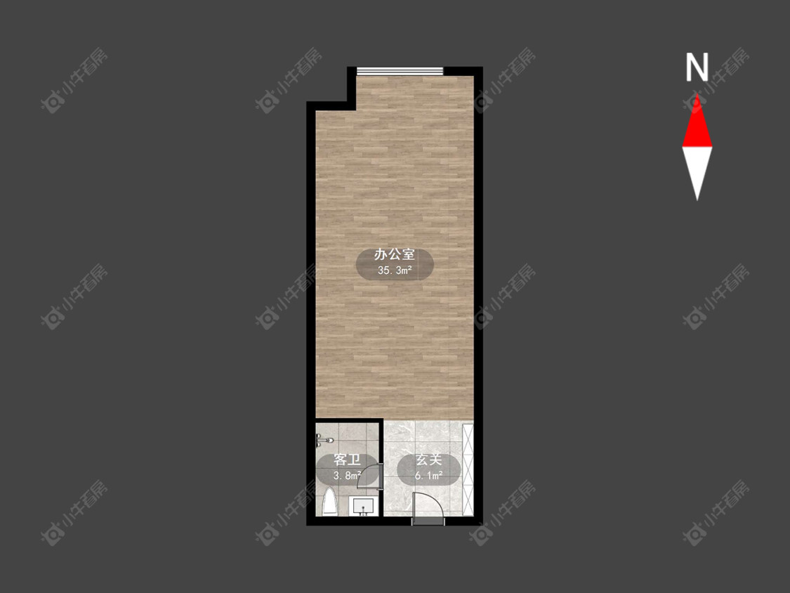 常州世茂广场在售二手房源户型图_小牛看房