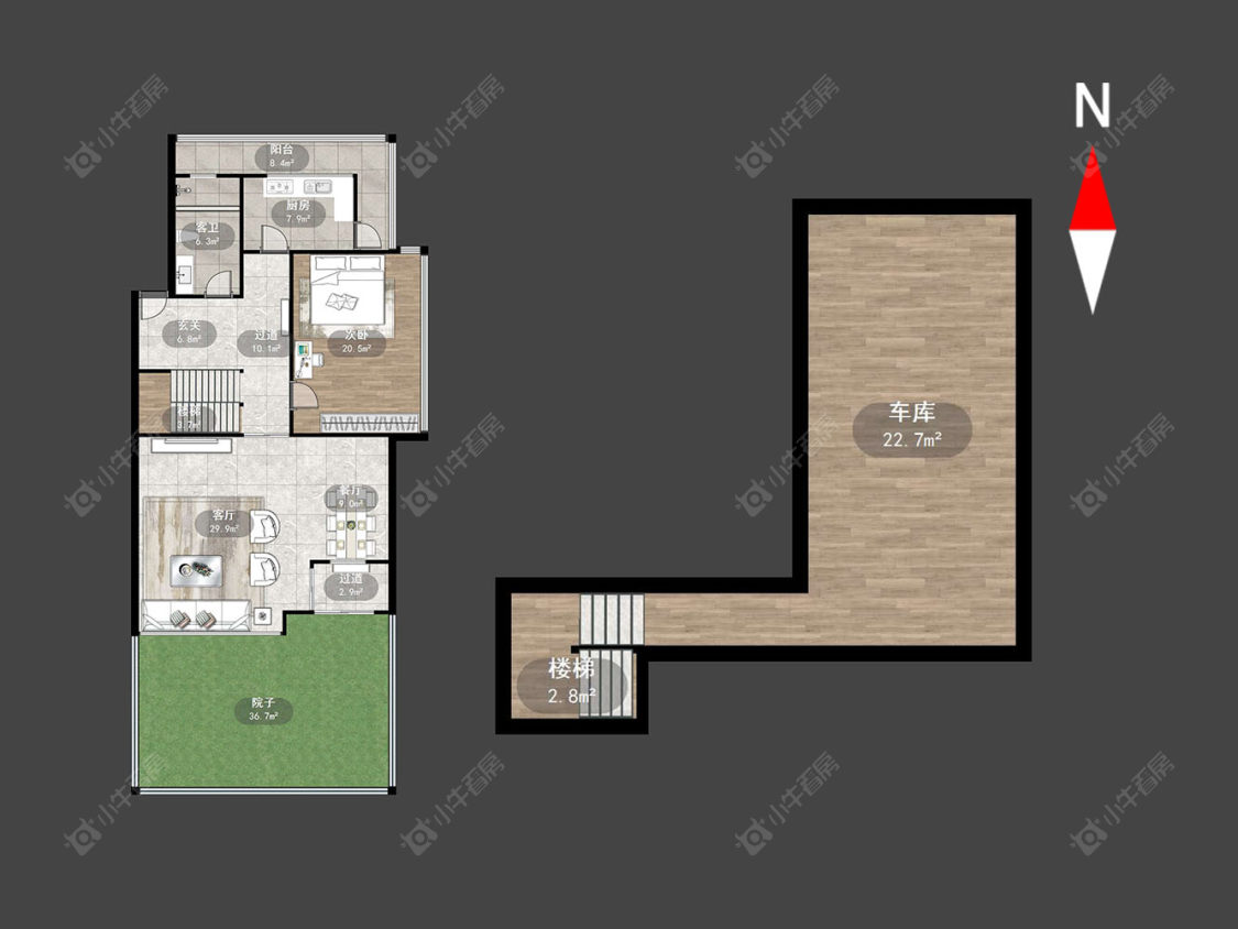 常州中天名园在售二手房源户型图_小牛看房