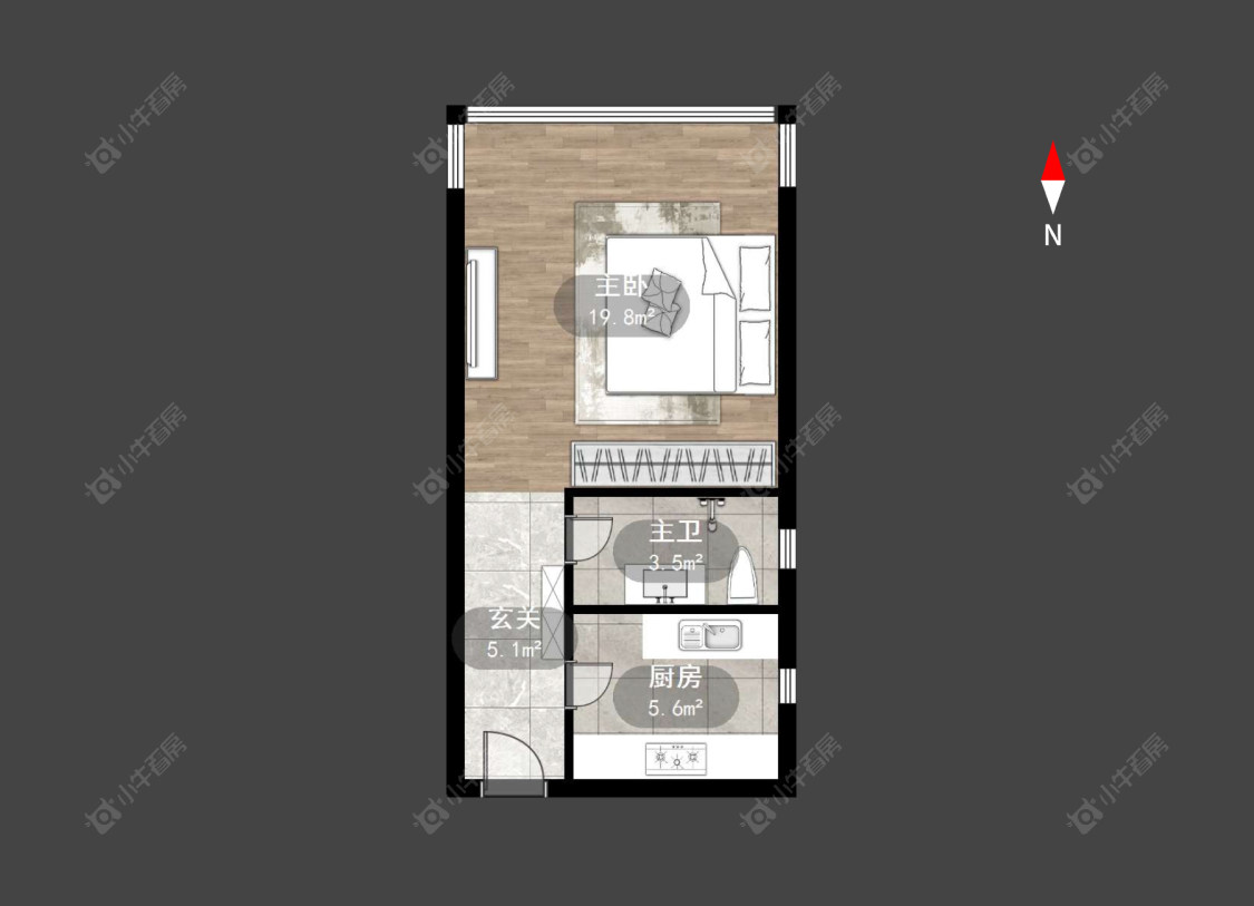 常州怡康花园在售二手房房源户型图_小牛看房