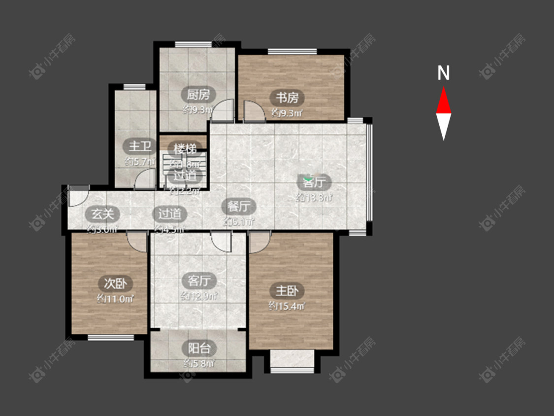 常州腾龙苑东区在售二手房源户型图_小牛看房