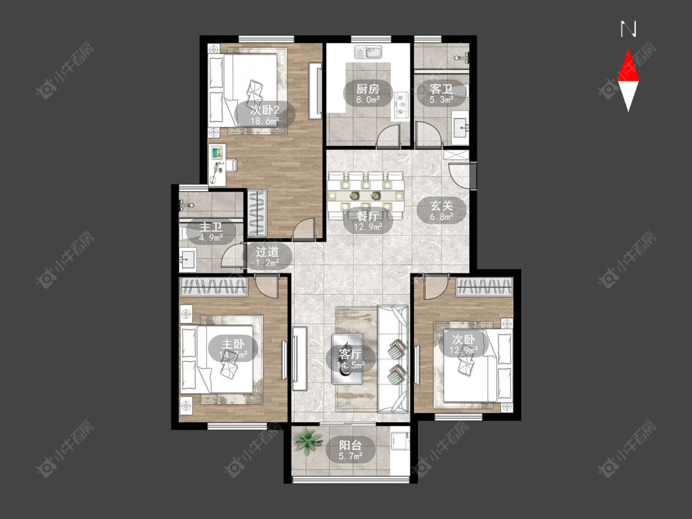 常州龙栖花园在售二手房源_小牛看房