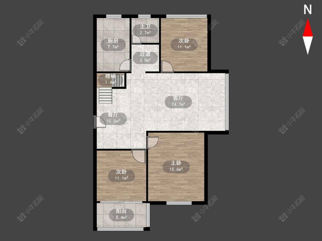 常州芦墅广景苑在售二手房源户型图_小牛看房