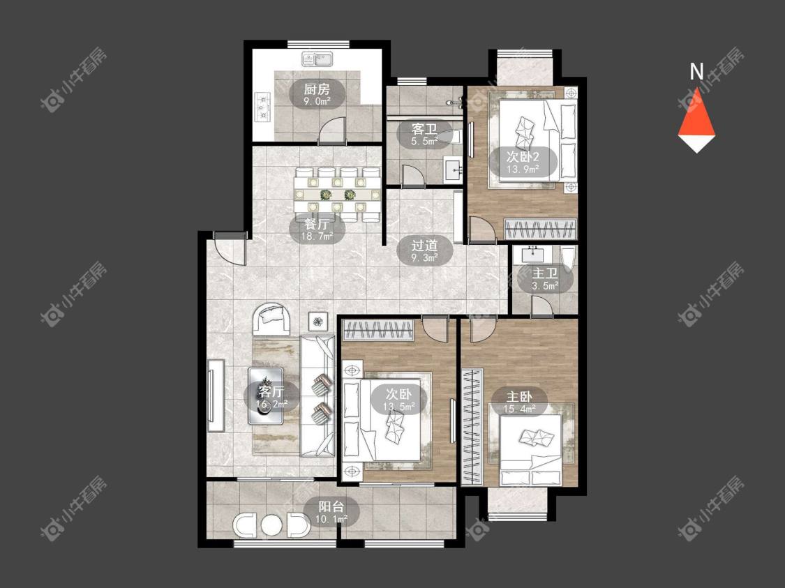 常州湾里新村在租房源室内图_小牛看房