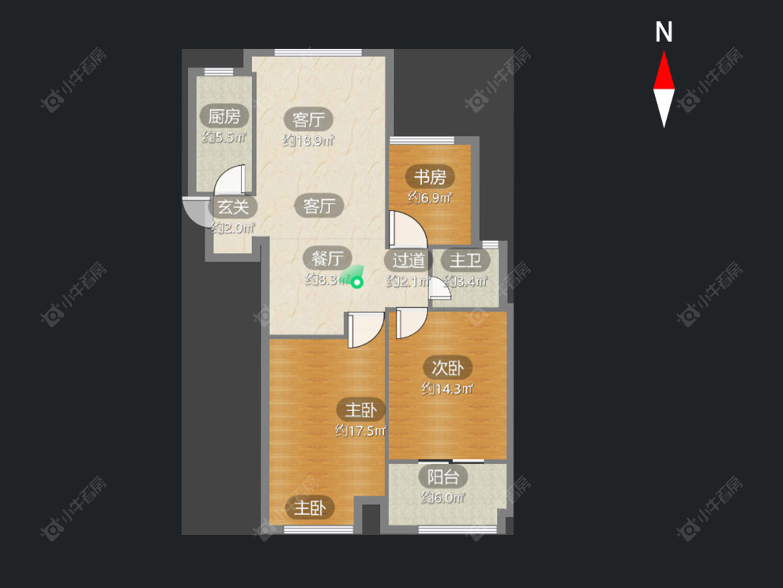 港龙新港城房源户型图 常州港龙新港城在售二手房源户型图_小牛看房