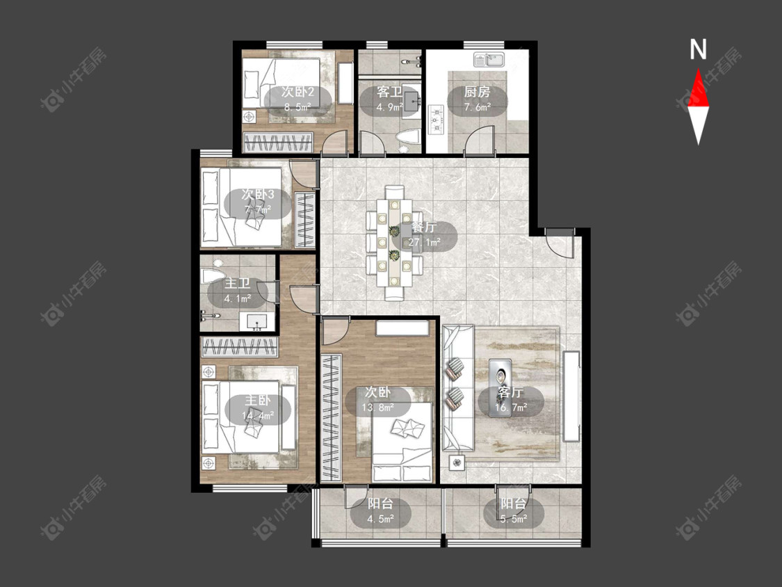 清潭嘉苑房源户型图 常州清潭嘉苑在售二手房源户型图_小牛看房