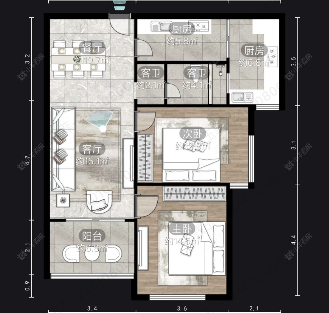 常州星河国际八区租房_小牛看房