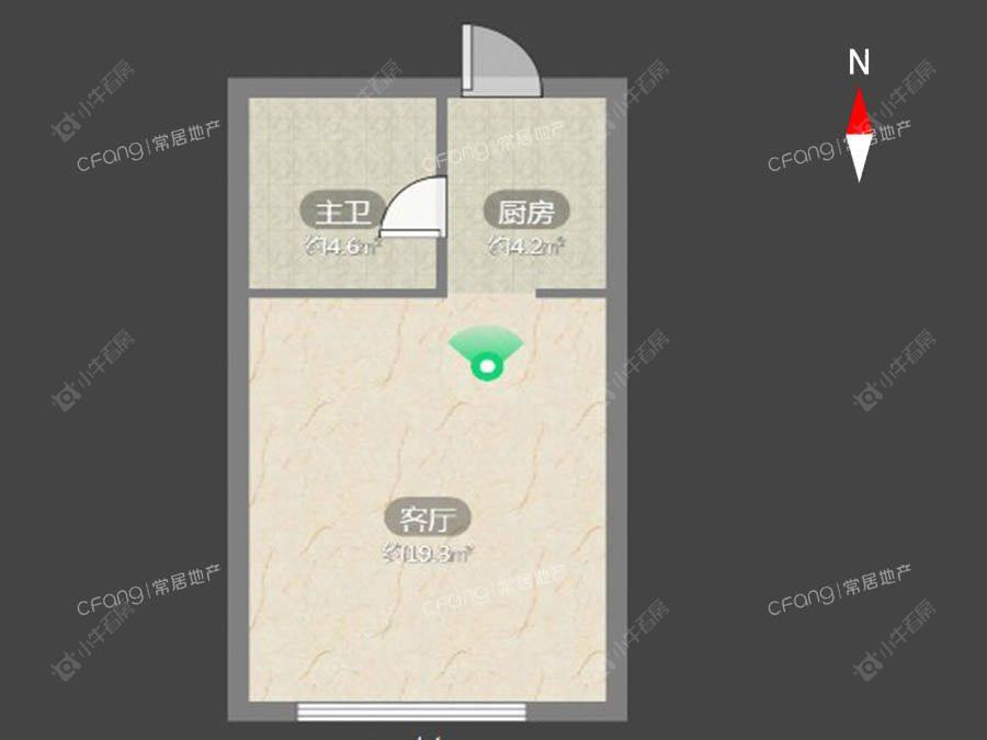 常州盛世名门租房_盛世名门1室1厅房源出租