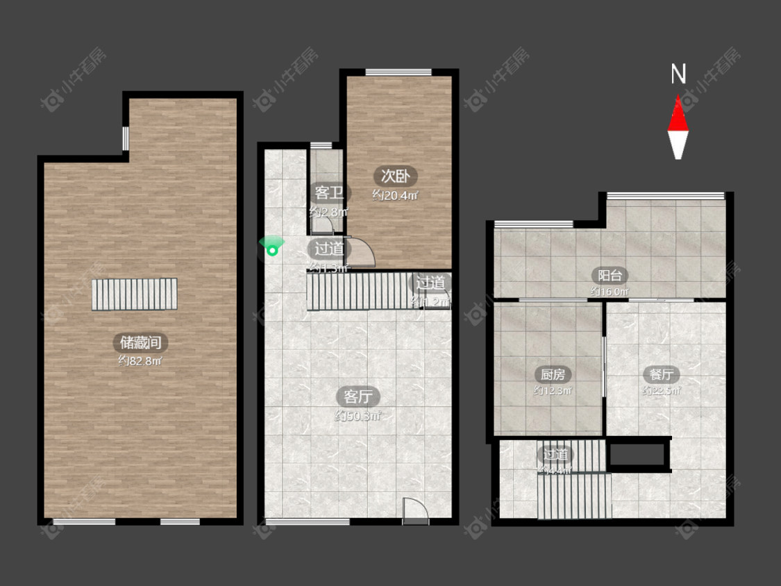 常州银河湾明苑别墅区在售二手房源户型图_小牛看房