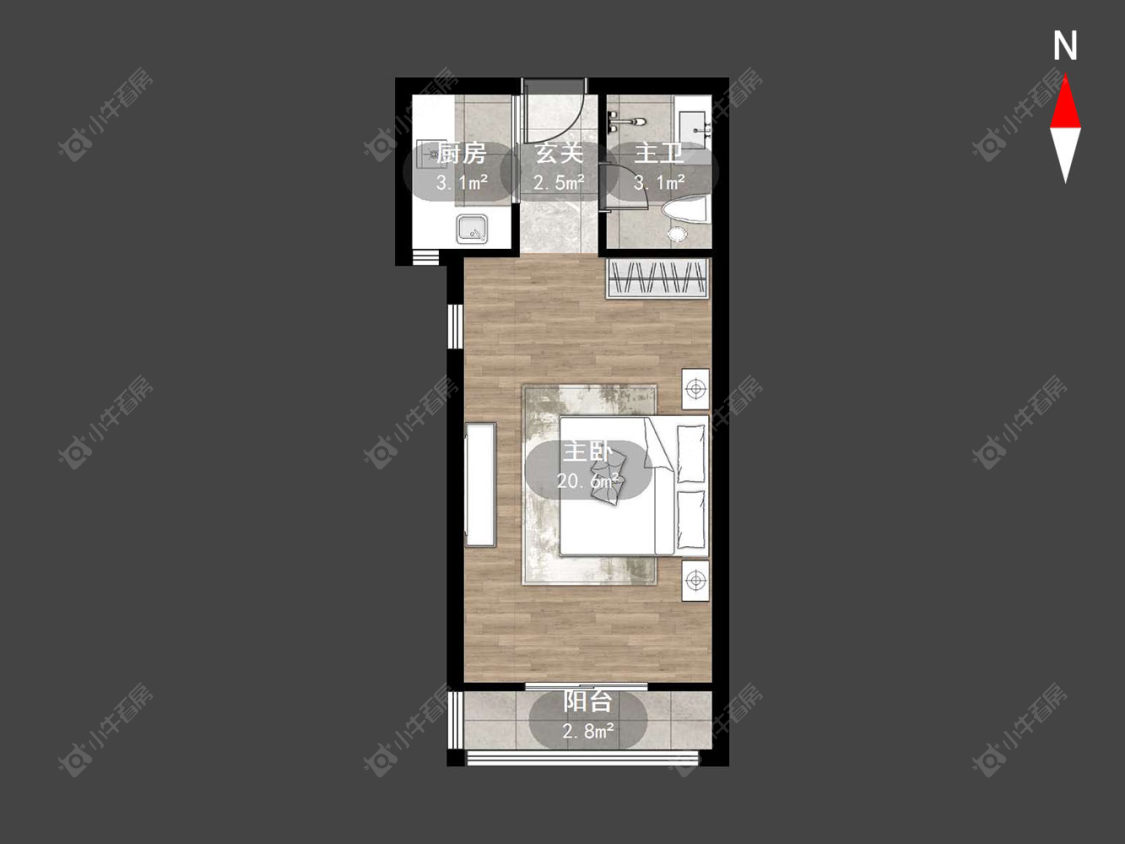 御水华庭二期房源户型图 常州御水华庭二期在售二手房源户型图_小牛看房