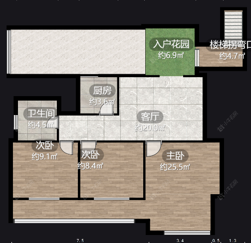 常州勤德家园租房_勤德家园6室3厅房源出租