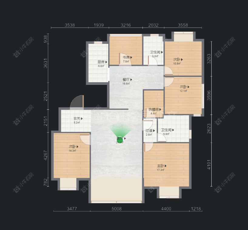 常州天顺御和苑在售二手房源户型图_小牛看房