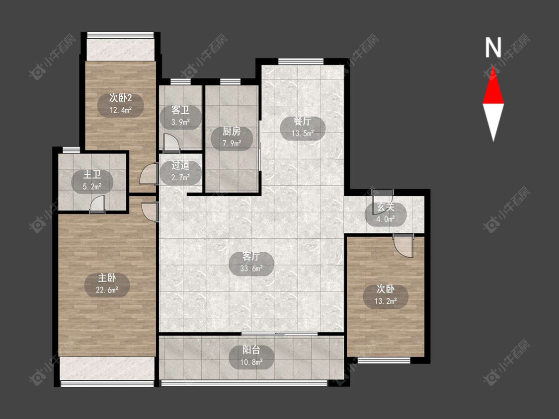 璟尚雅宸房源户型图 常州璟尚雅宸在售二手房源户型图_小牛看房
