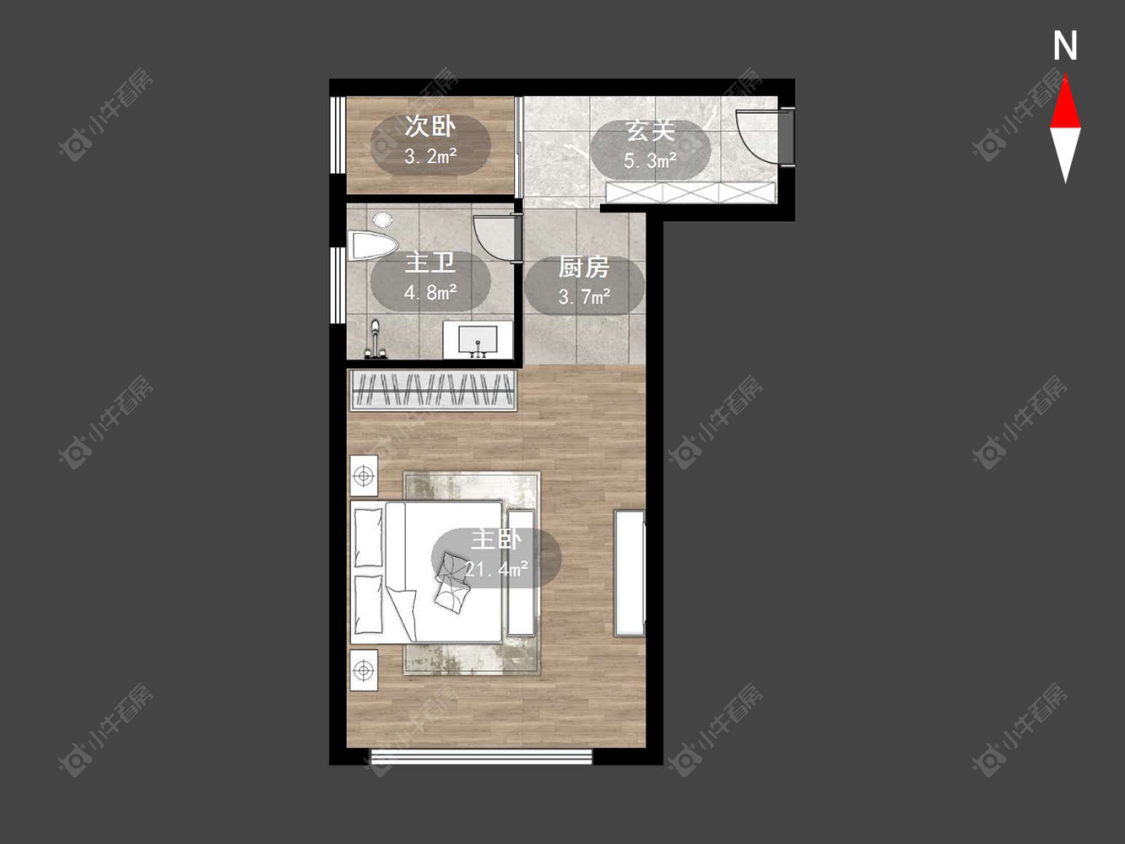 常州宝龙城市广场在售二手房房源户型图_小牛看房