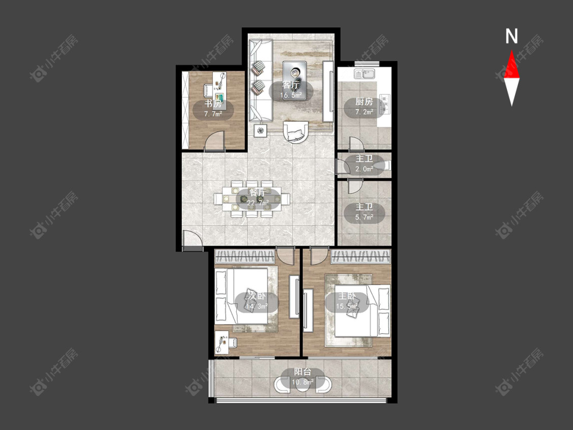 常州兰亭苑在售二手房源户型图_小牛看房