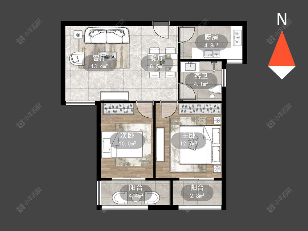 常州溪湖小镇在售二手房源_小牛看房