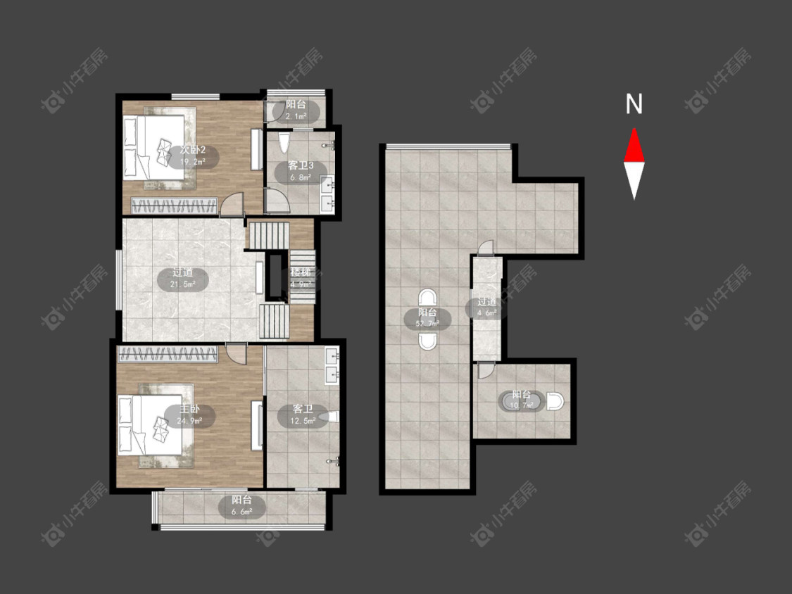 常州秀江南花园在售二手房源户型图_小牛看房