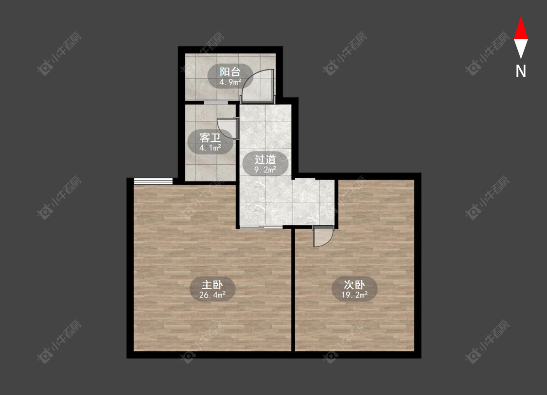 常州浦南新村在售二手房房源户型图_小牛看房