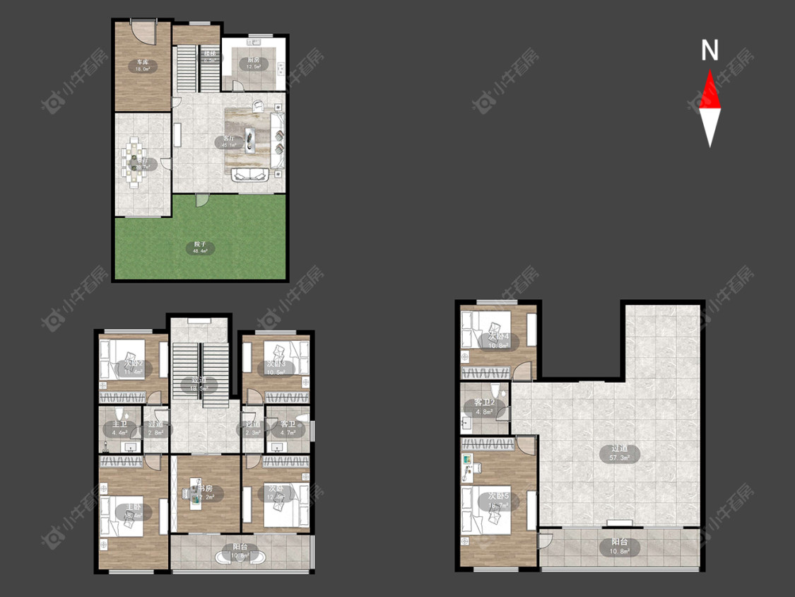 常州荆川村委在售二手房源户型图_小牛看房