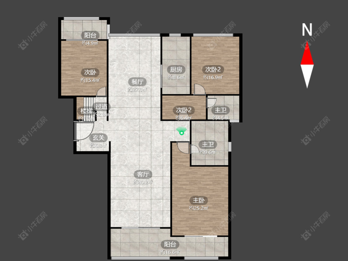 常州雅居乐星河湾在售二手房源户型图_小牛看房