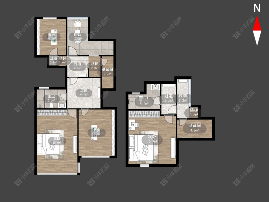 常州荆溪人家在售二手房源户型图_小牛看房