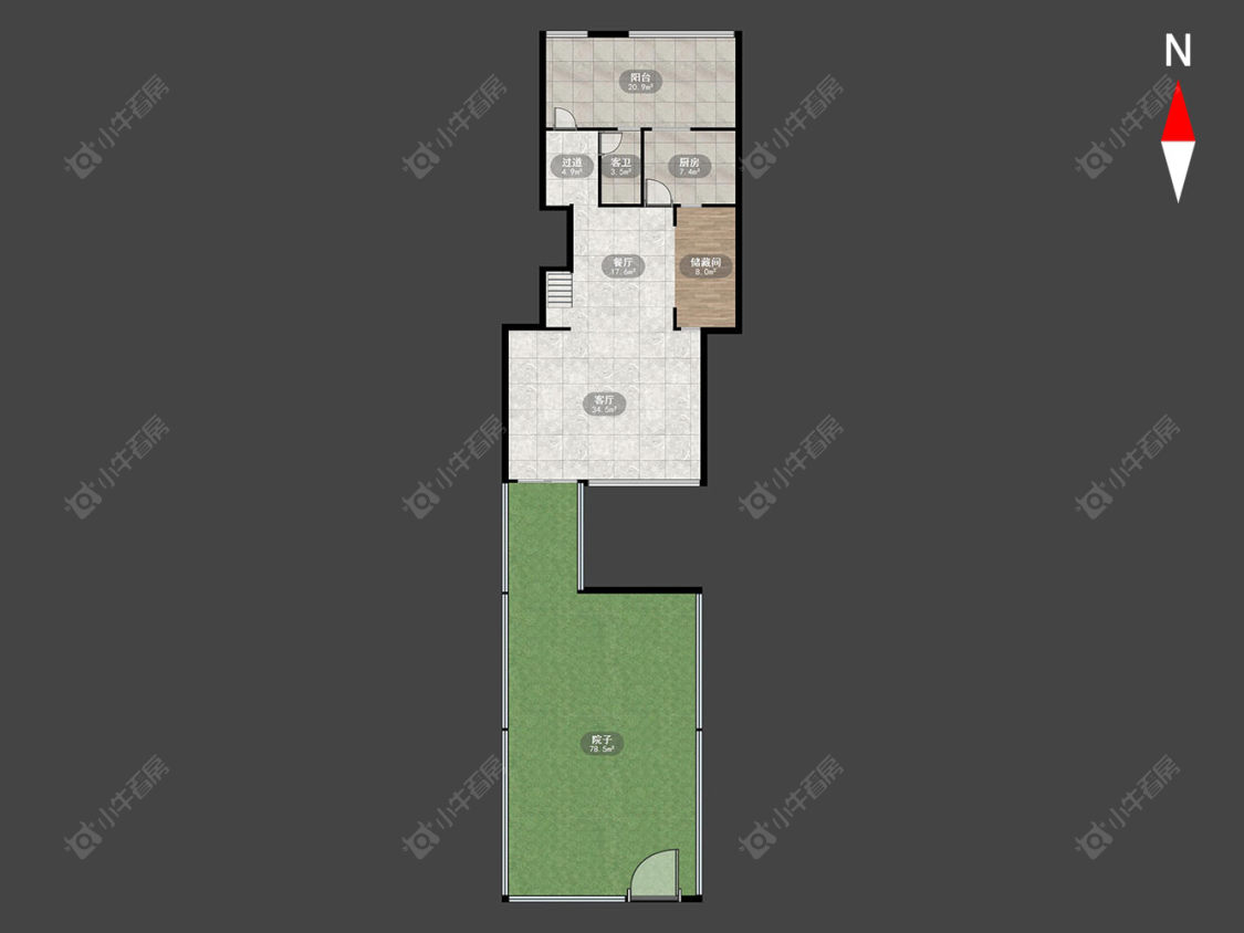 常州中天名园在售二手房房源户型图_小牛看房